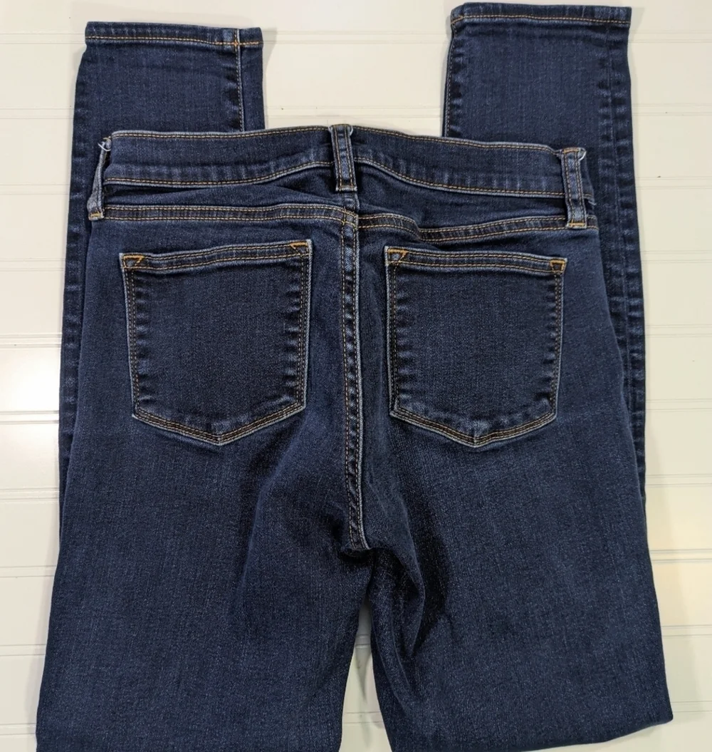 J Crew Dark Wash Mod Roae Skinny Jeans